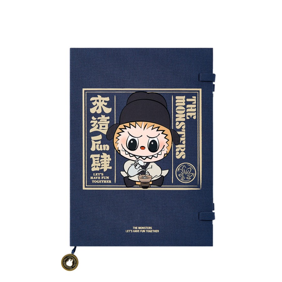 pop mart the monsters lets have fun together series notebook