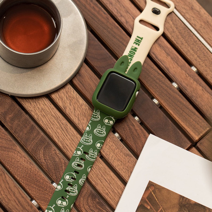 pop mart the monsters home of the elves series apple watch band