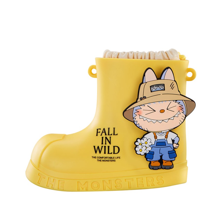 pop mart the monsters labubu fall in wild rain boot bag