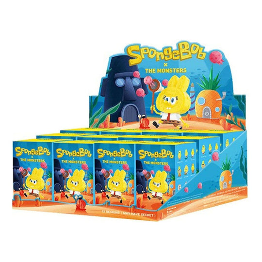 pop mart pop mart x spongebob the monsters labubu sealed case 12 blind boxes 210300246