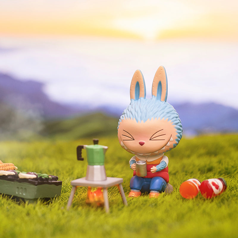 pop mart the monsters labubu camping series blind box