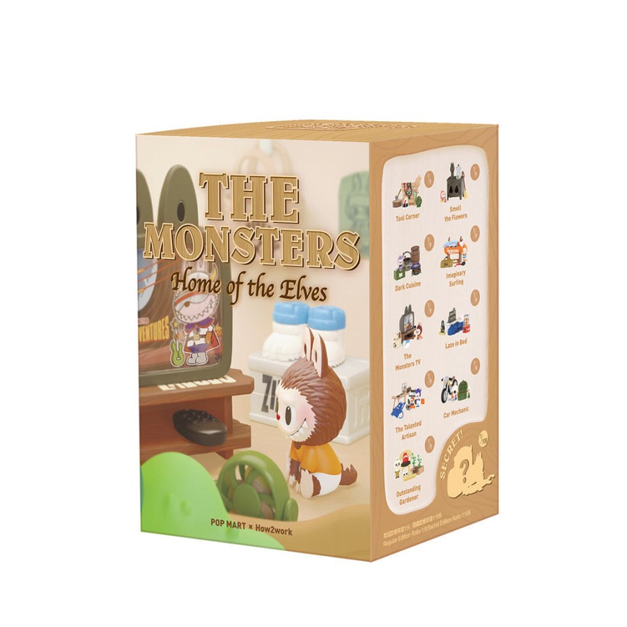 pop mart the monsters home of the elves series prop blind box