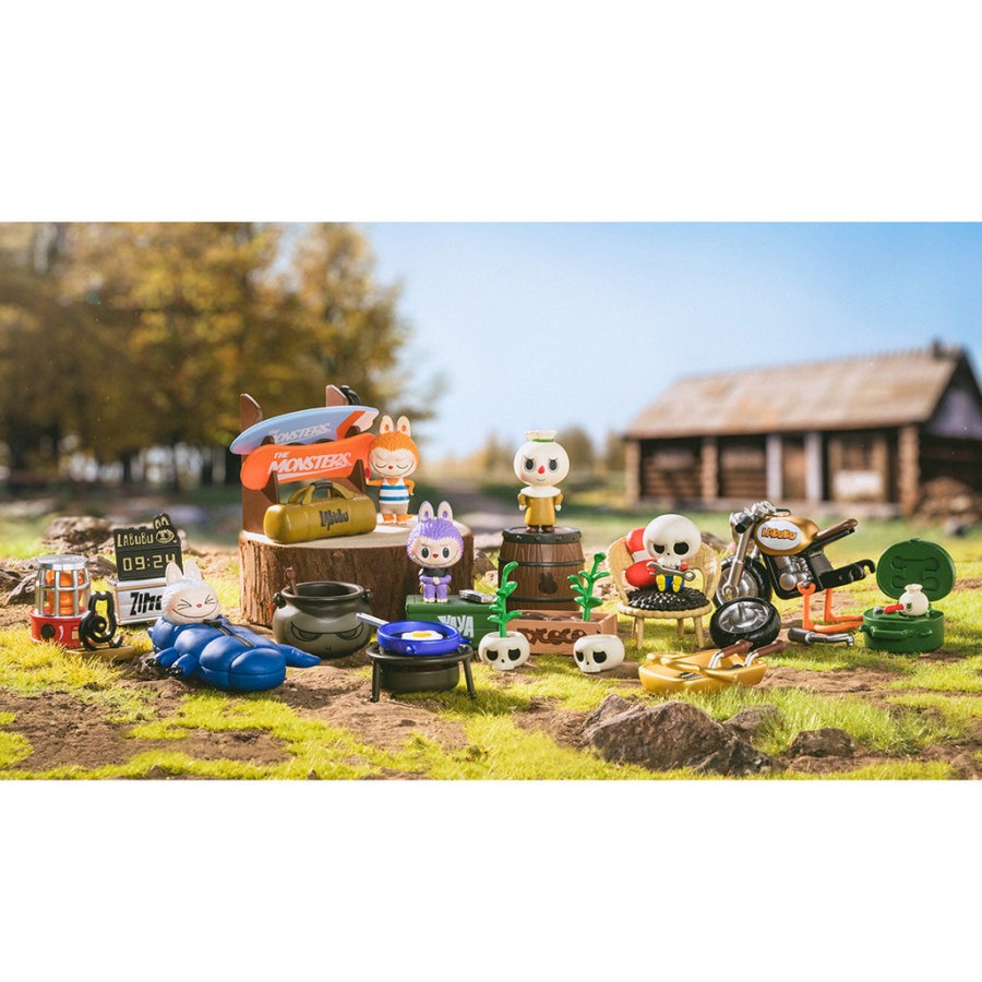pop mart the monsters home of the elves series prop blind box