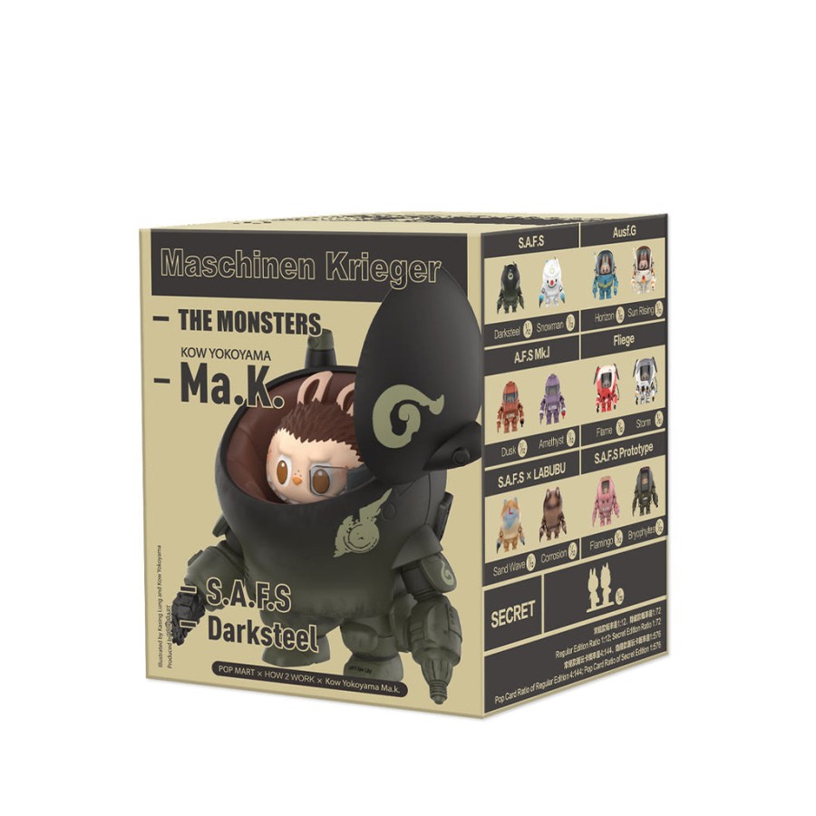 pop mart os monstros x kow yokoyama ma.k. série blind box