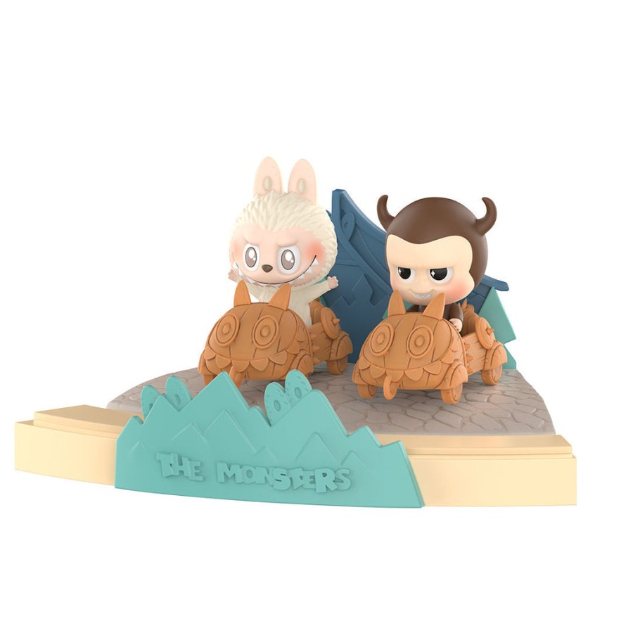 pop mart the monsters playing games series blind box scene set