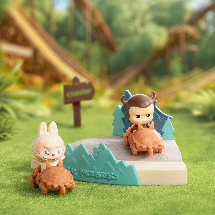pop mart the monsters playing games series blind box scene set