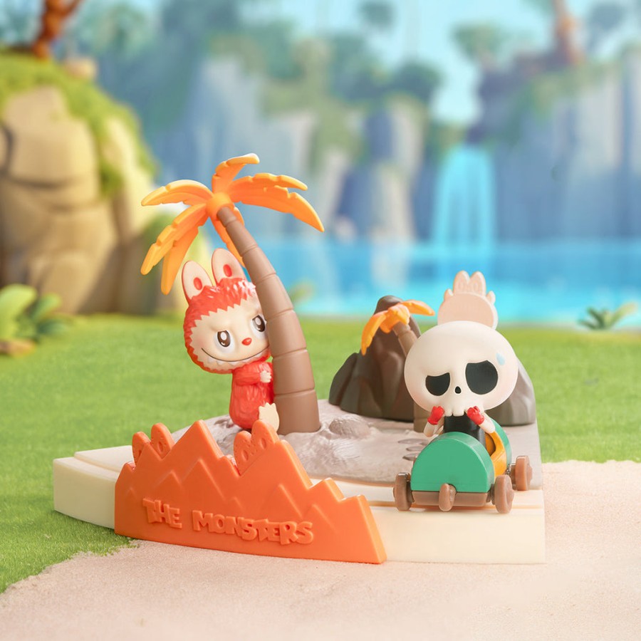 pop mart the monsters playing games series blind box scene set