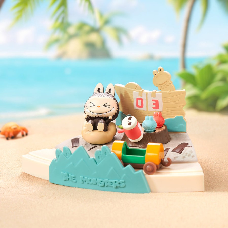 pop mart the monsters playing games series blind box scene set