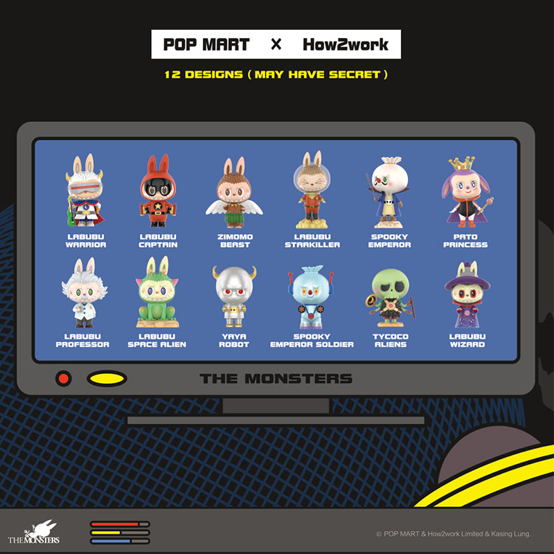 pop mart the monsters space adventures series blind box