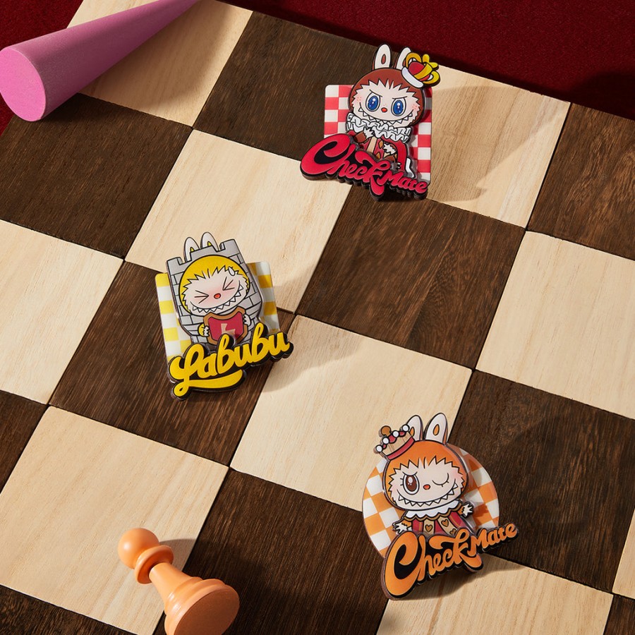 pop mart the monsters lets checkmate series fridge magnet blind box