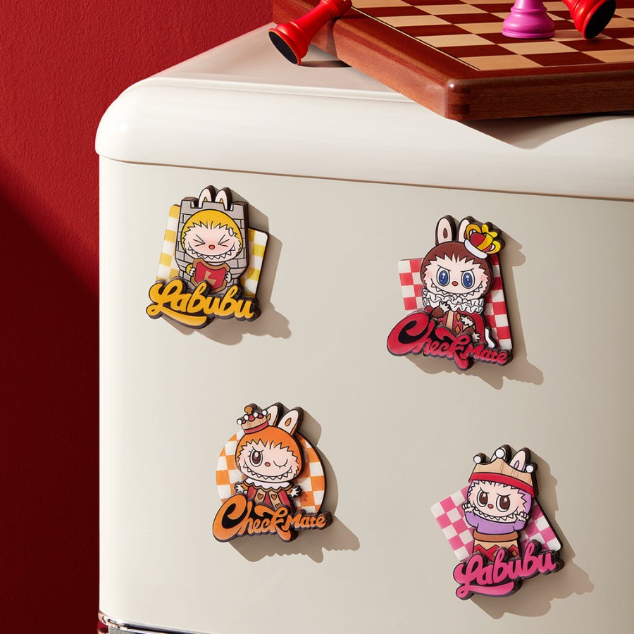 pop mart the monsters lets checkmate series fridge magnet blind box