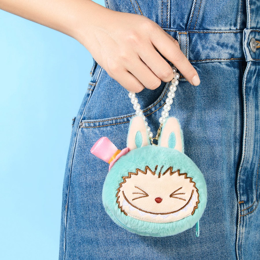 pop mart the monsters party series reversible plush bag blind box