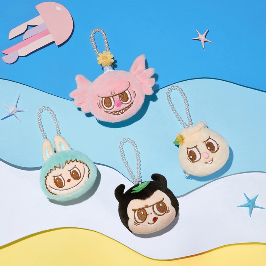 pop mart the monsters party series reversible plush bag blind box