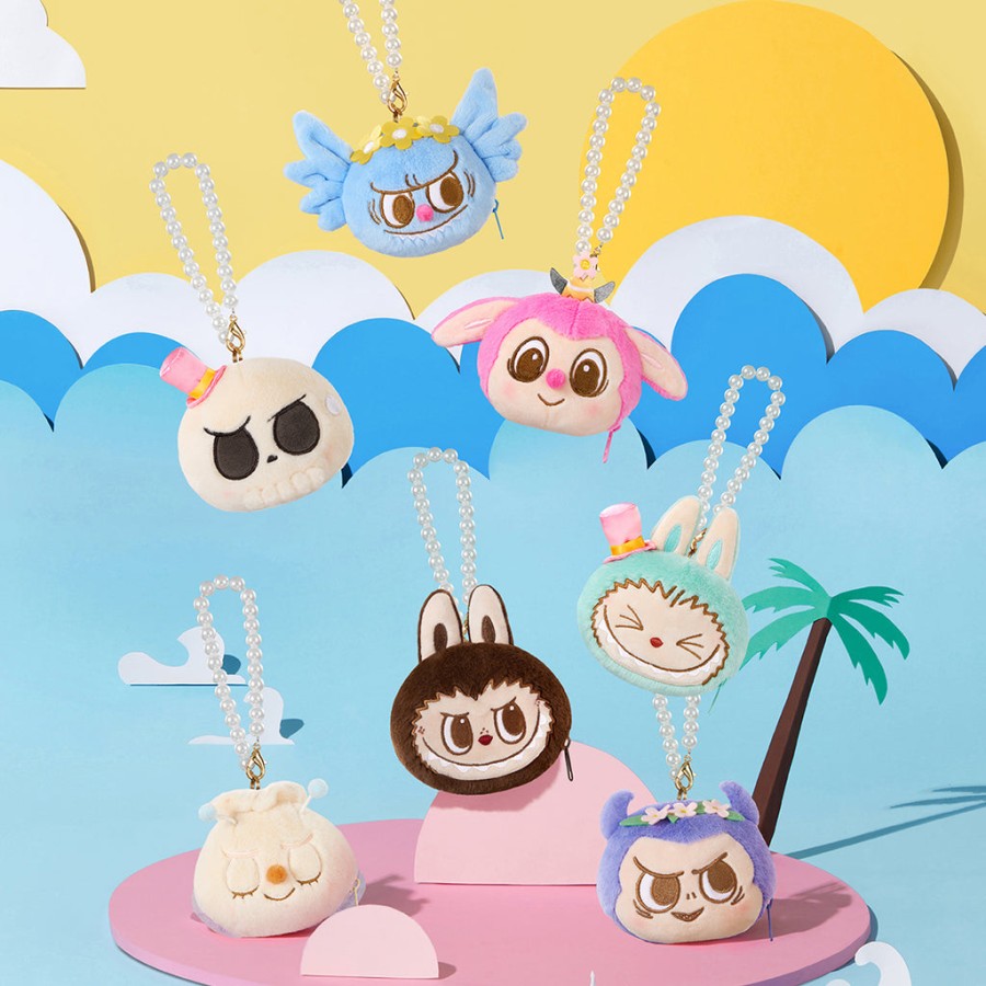 pop mart the monsters party series reversible plush bag blind box