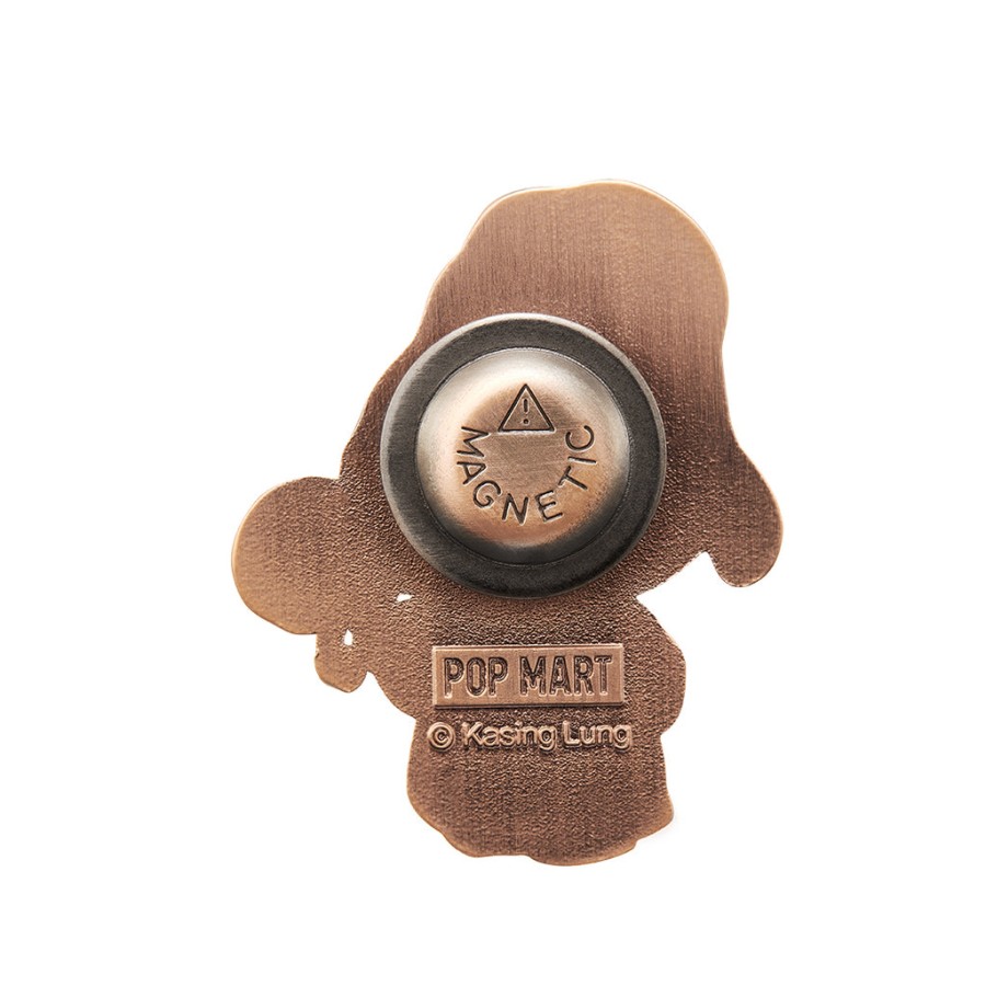 pop mart the monsters lets have fun together series enamel pin badge fridge magnet blind box