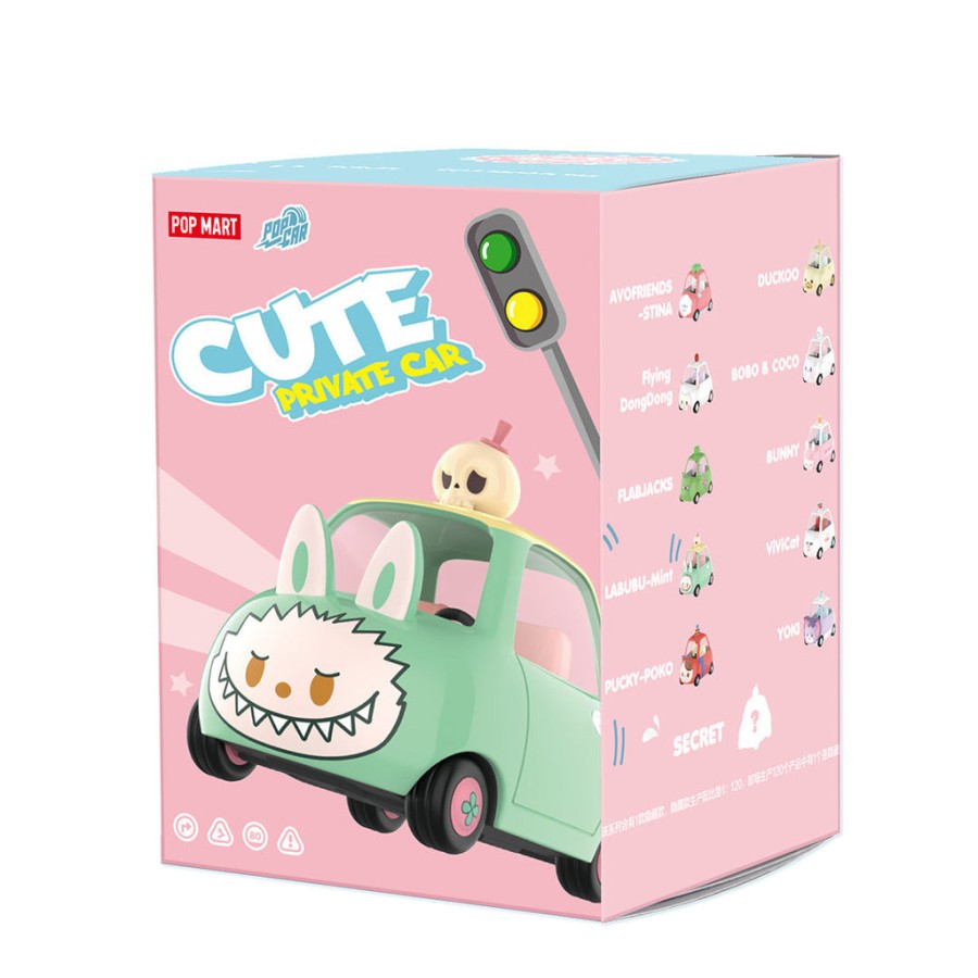 pop mart pop car cute private car series blind box