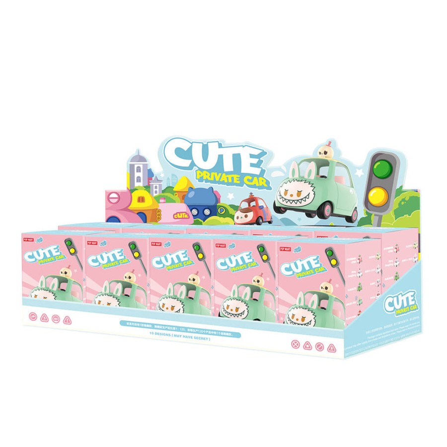 pop mart pop car cute private car series blind box
