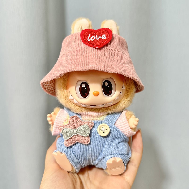 labubu have a sea doll overalls outfit