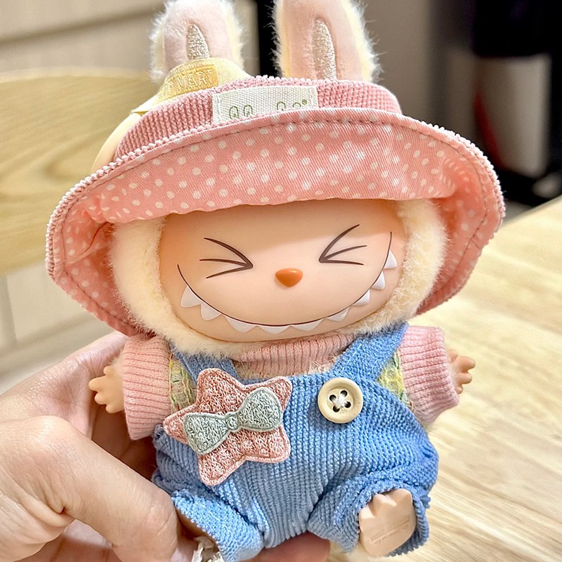 labubu have a sea doll overalls outfit