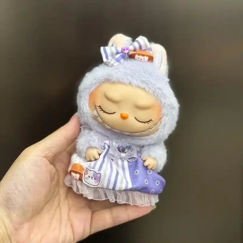 dress purple for labubu the monsters