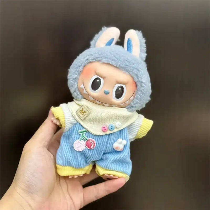 blue outfit for labubu