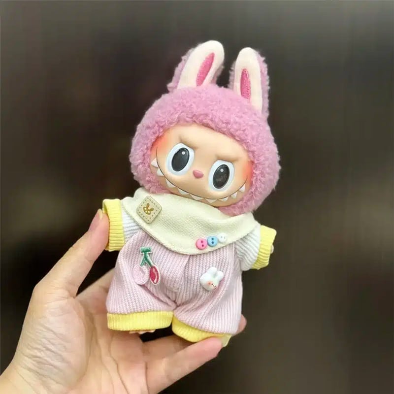 pink clothes for labubu the monsters