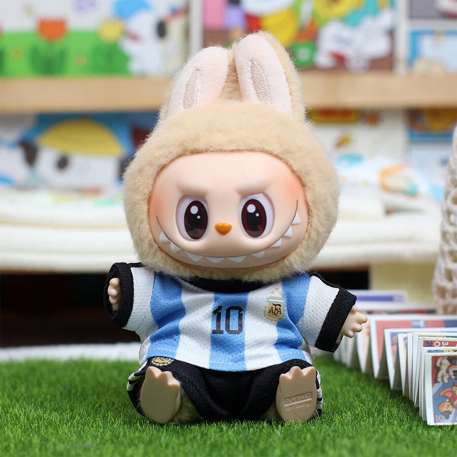 messi jersey para labubu the monsters