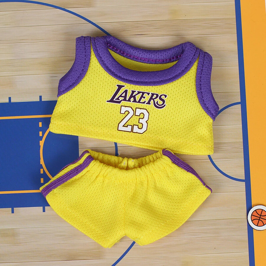 labubu lakers jersey
