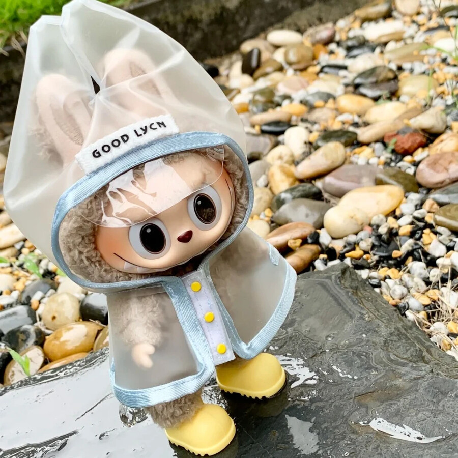raincoat for labubu the monsters