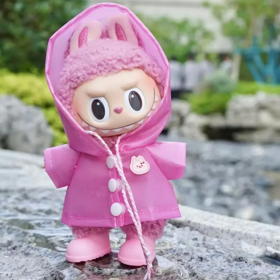 raincoat for labubu the monsters