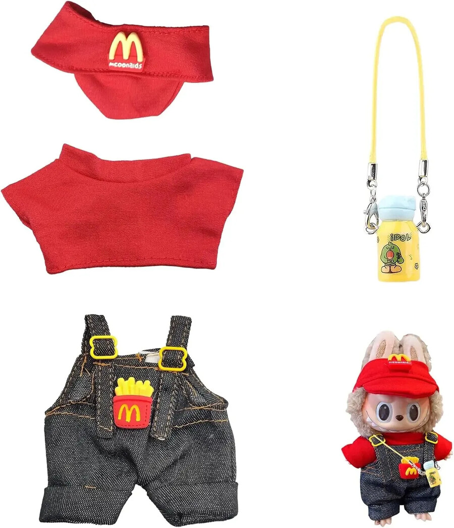 mcdonalds outfit for labubu