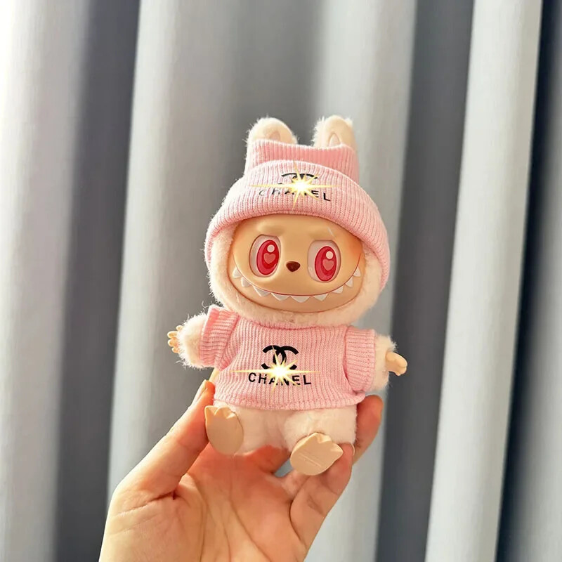 chanel clothes pink for labubu