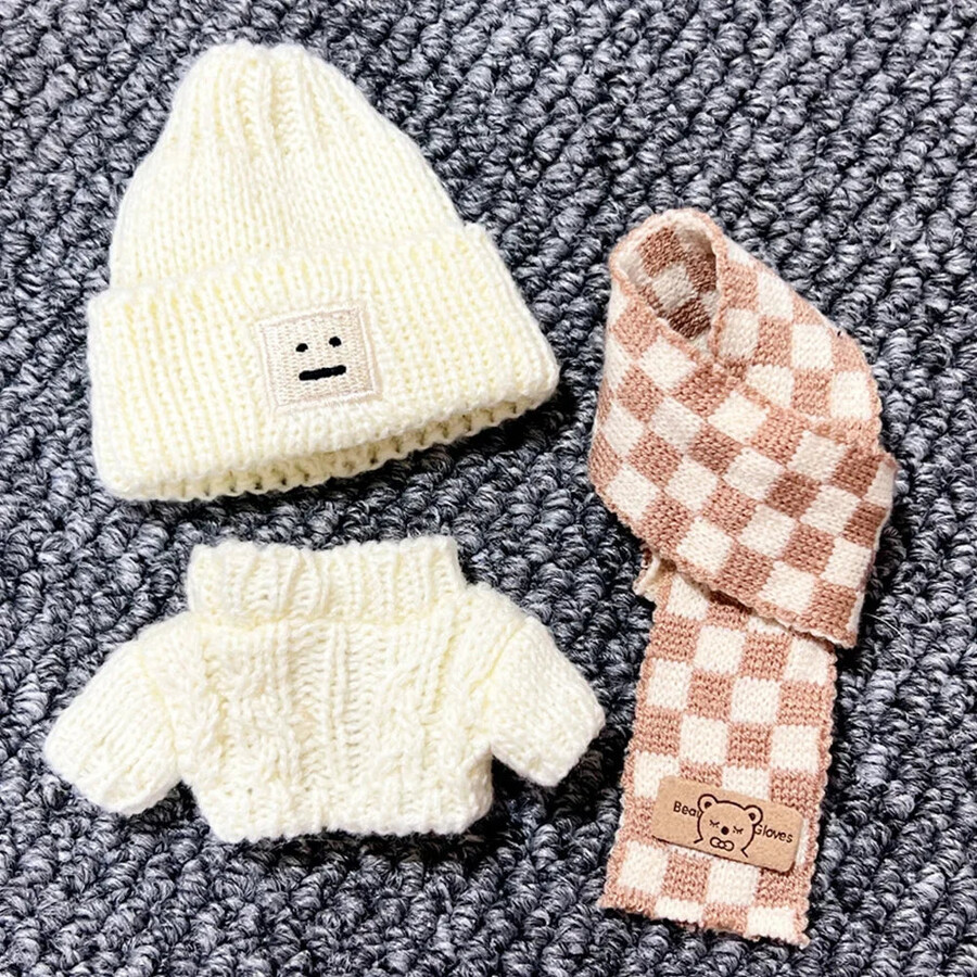 labubu chequered outfit