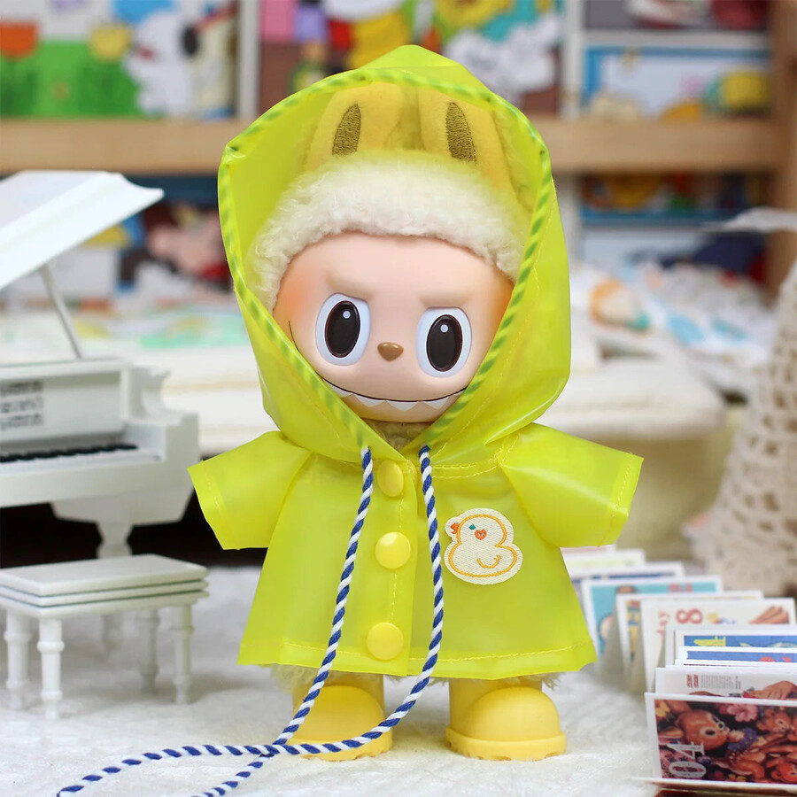 labubu rainy day outfit