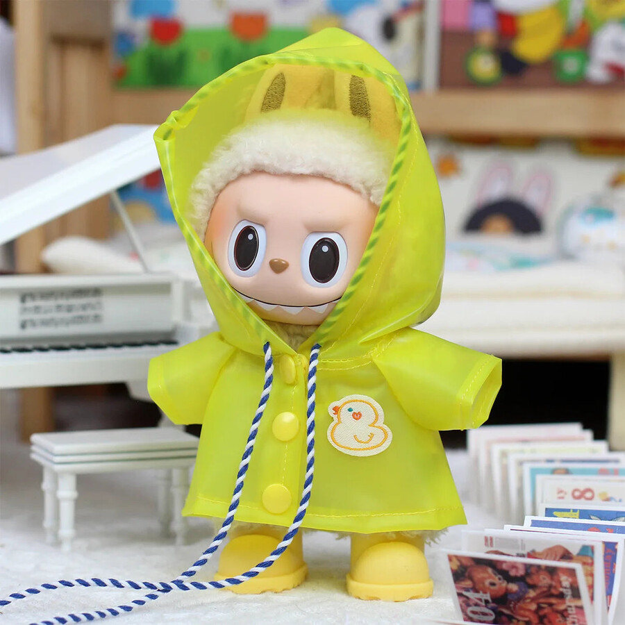 labubu rainy day outfit