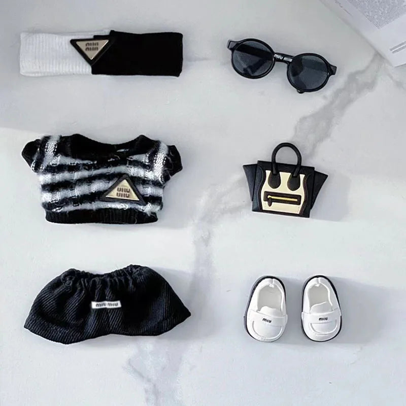 labubu fashion outfit 6pcs