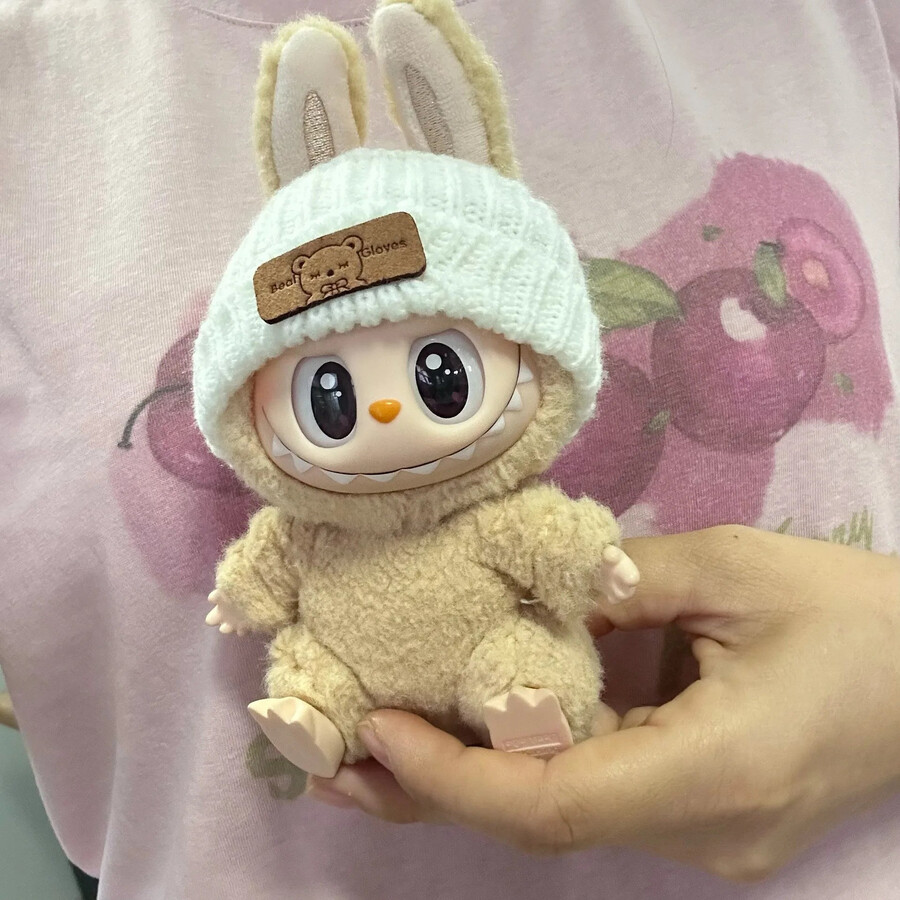 labubu bear beanie