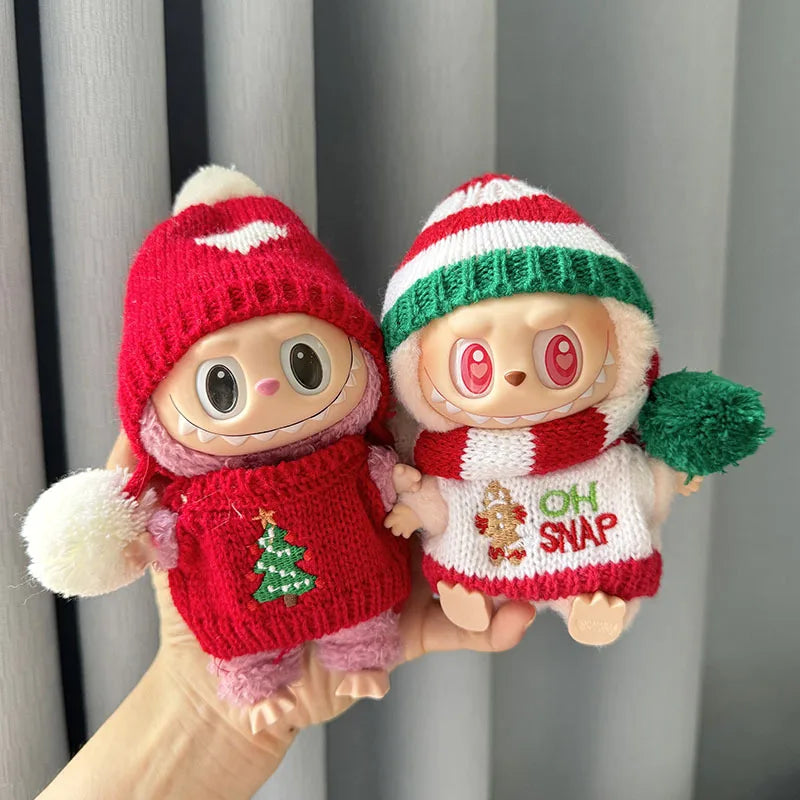 labubu xmas tree amp oh snap outfit beanie included