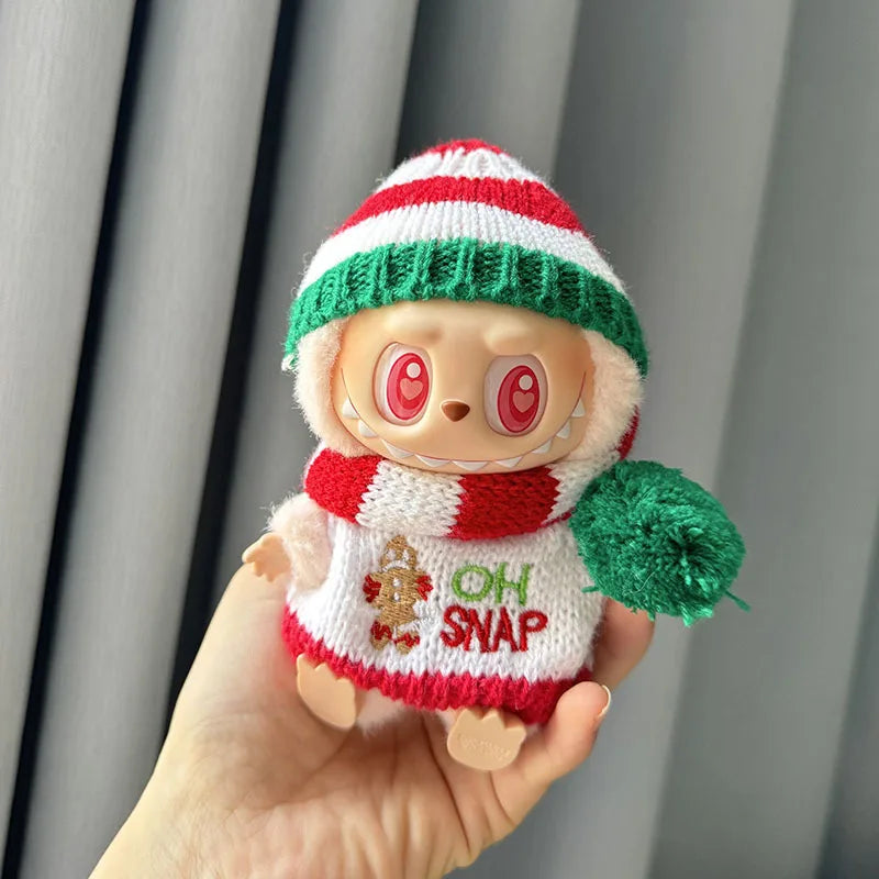 labubu xmas tree amp oh snap outfit beanie included