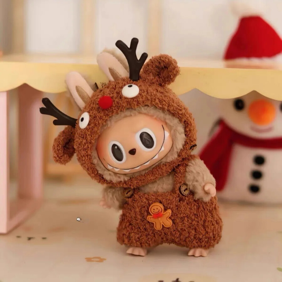 labubu joy reindeer outfit