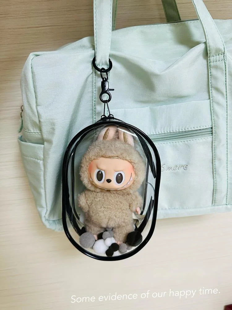 caso labubu essential transparent