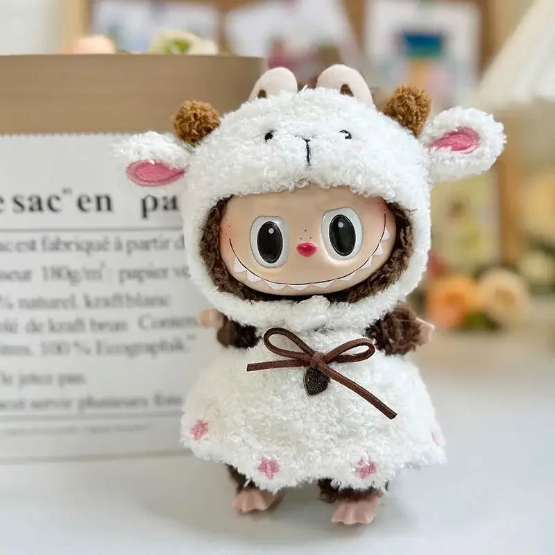 labubu lamb plush outfit