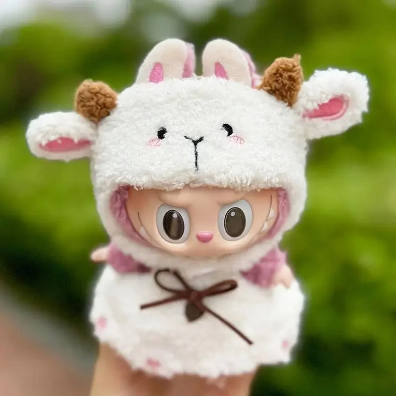 labubu lamb plush outfit