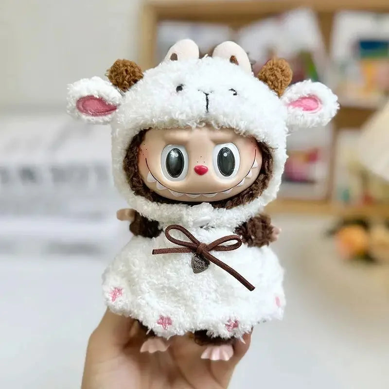 labubu lamb plush outfit