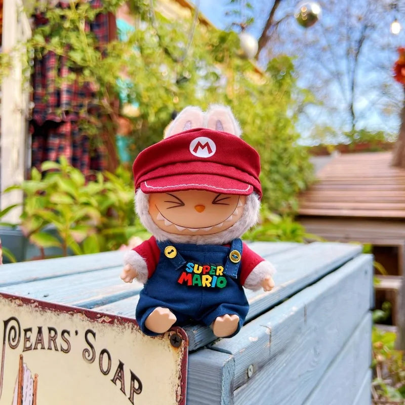 labubu super mario outfit