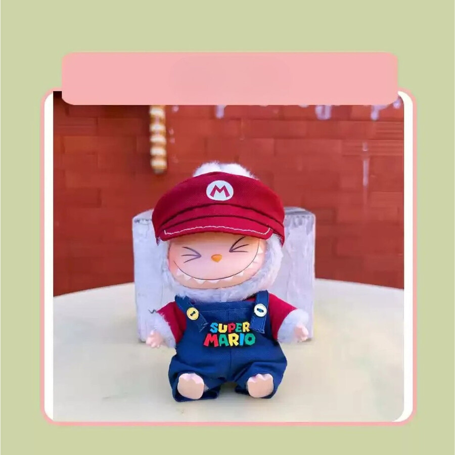 labubu super mario outfit