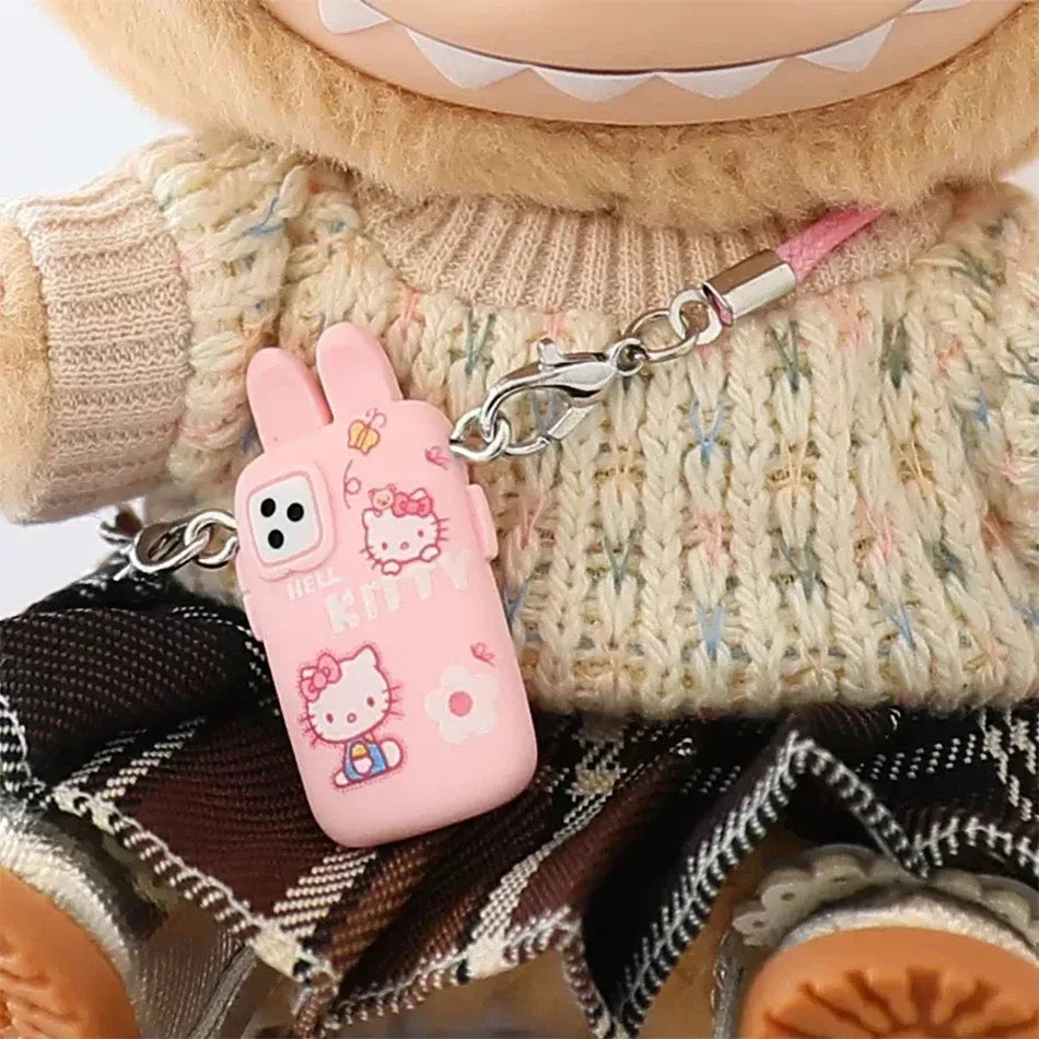 labubu x hello kitty phone accessory