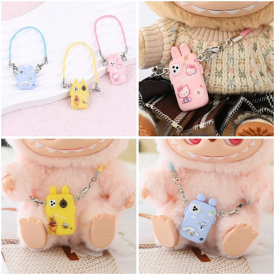 labubu x hello kitty phone accessory
