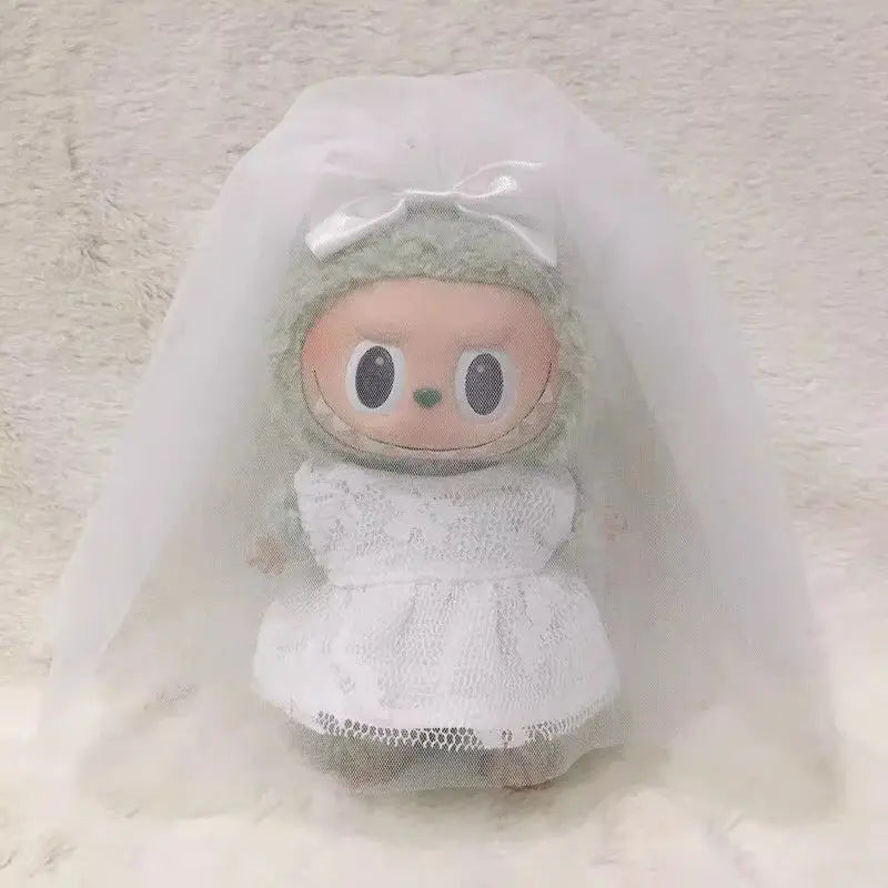 labubu bride outfit