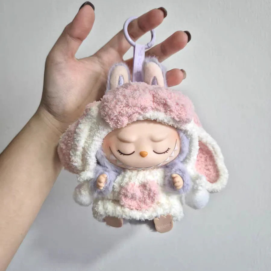 labubu bunny plush outfit
